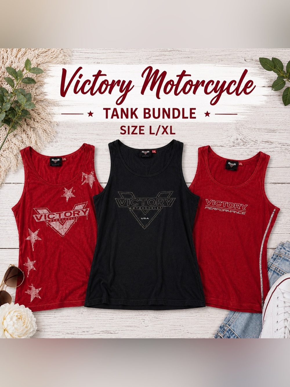 Victory Motorcycles Tank Top - Black